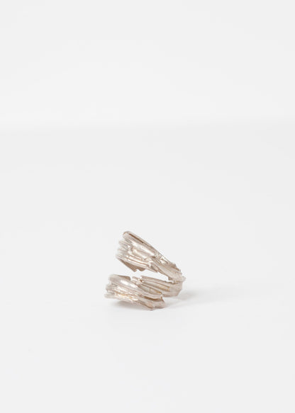 Silver Coil Ring in Sterling